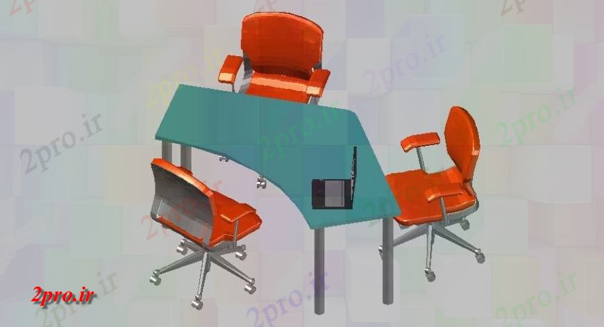 دانلود نقشه میز و صندلی  میز جدول مدل و صندلی  طراحی (کد118892)