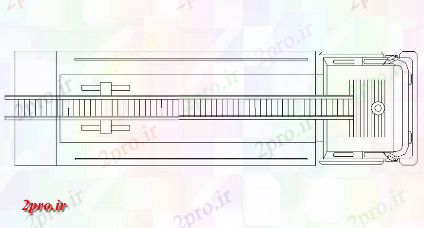 دانلود نقشه بلوک های حمل و نقل  کامیون جزئیات نما  دو بعدی  در  اتوکد (کد119027)
