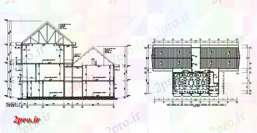 دانلود نقشه مسکونی ، ویلایی ، آپارتمان بخش و پایه و اساس سازنده جزئیات از خانه ساخت 20 در 35 متر (کد119416)