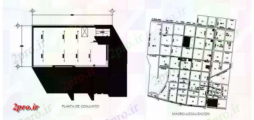 دانلود نقشه ساختمان اداری - تجاری - صنعتی مجمع برنامه ریزی و طرحی سایت مشخصات دفتر چند طبقه ساخت 21 در 40 متر (کد119766)