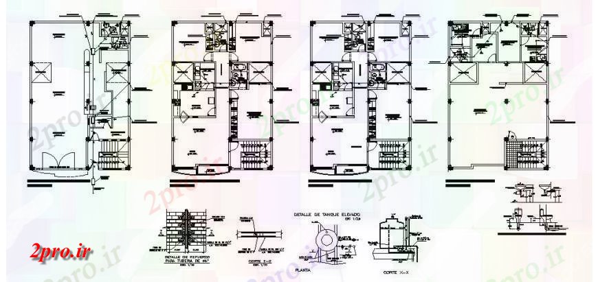 دانلود نقشه مسکونی  ، ویلایی ، آپارتمان  طرحی آشنا طبقه ساختمان دانشگاه ، آموزشکده با  نصب و راه اندازی لوله کشی طراحی جزئیات  (کد119873)