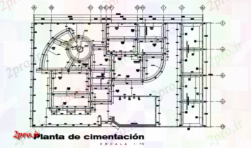 دانلود نقشه طراحی اتوکد پایه عمومی طرحی پایه طراحی خانه طراحی ویلا طراحی 19 در 23 متر (کد120090)