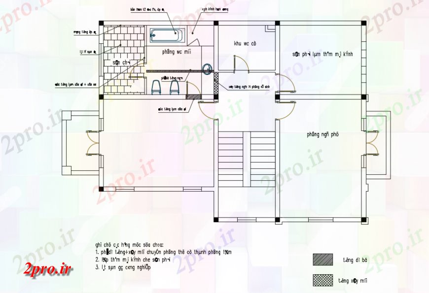دانلود نقشه مسکونی ، ویلایی ، آپارتمان خانه مسکونی طبقه دراز کردن طراحی 10 در 13 متر (کد120402)