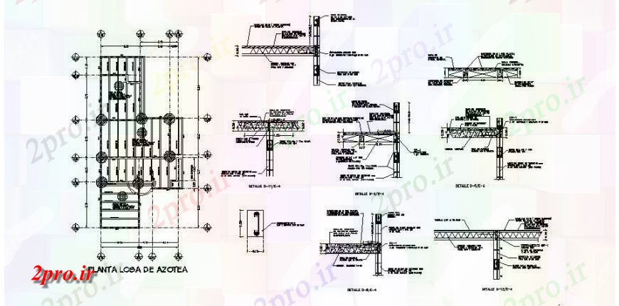 دانلود نقشه طراحی جزئیات ساختار طرحی فریم خانه با دیوار ساخت و ساز طراحی جزئیات 6 در 14 متر (کد120655)