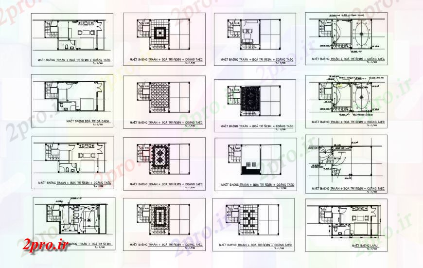دانلود نقشه مسکونی ، ویلایی ، آپارتمان طرحی خانواده خانه طبقه تک و نصب و راه اندازی الکتریکی 11 در 23 متر (کد120958)