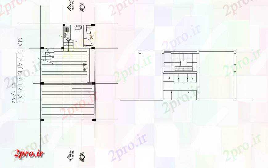 دانلود نقشه حمام مستر توالت از طرحی خانه و نصب و راه اندازی بهداشتی جزئیات طراحی   (کد120960)