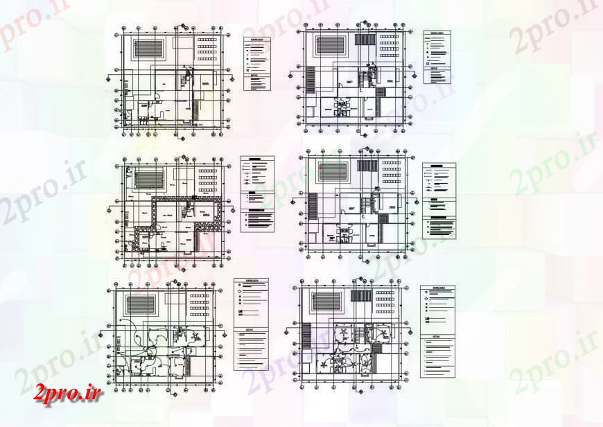 دانلود نقشه ساختمان دولتی ، سازمانی طرحی طبقه ساختمان دادگاه و طرحی های الکتریکی طرحی های 21 در 22 متر (کد121193)