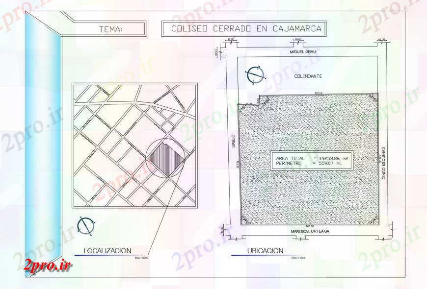 دانلود نقشه جزئیات پروژه های معماری عمومی موجود طرحی خانه های مسکونی با سایت نقشه موقعیت 55 در 74 متر (کد121198)