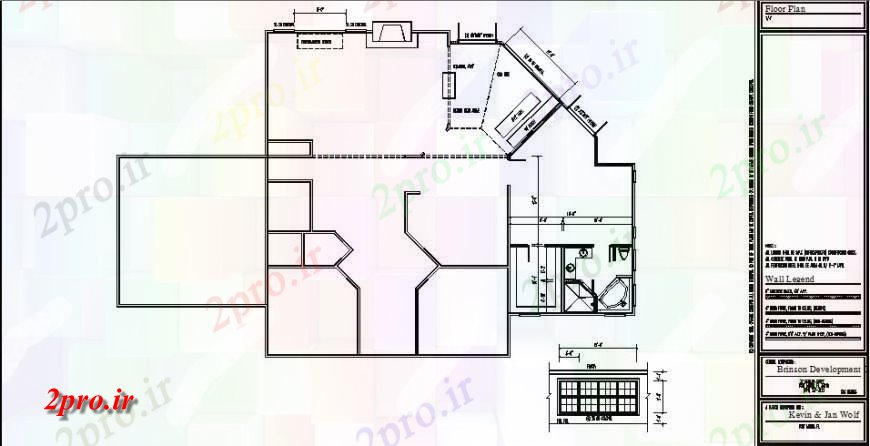 دانلود نقشه مسکونی ، ویلایی ، آپارتمان نخست طرحی طبقه فریم ساختار خانه طراحی جزئیات 15 در 17 متر (کد121254)