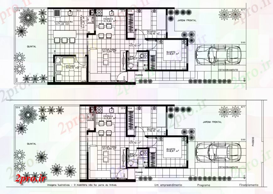 دانلود نقشه مسکونی ، ویلایی ، آپارتمان طرحی خانه های مسکونی دو بعدی چیدمان اتوکد 7 در 12 متر (کد121536)