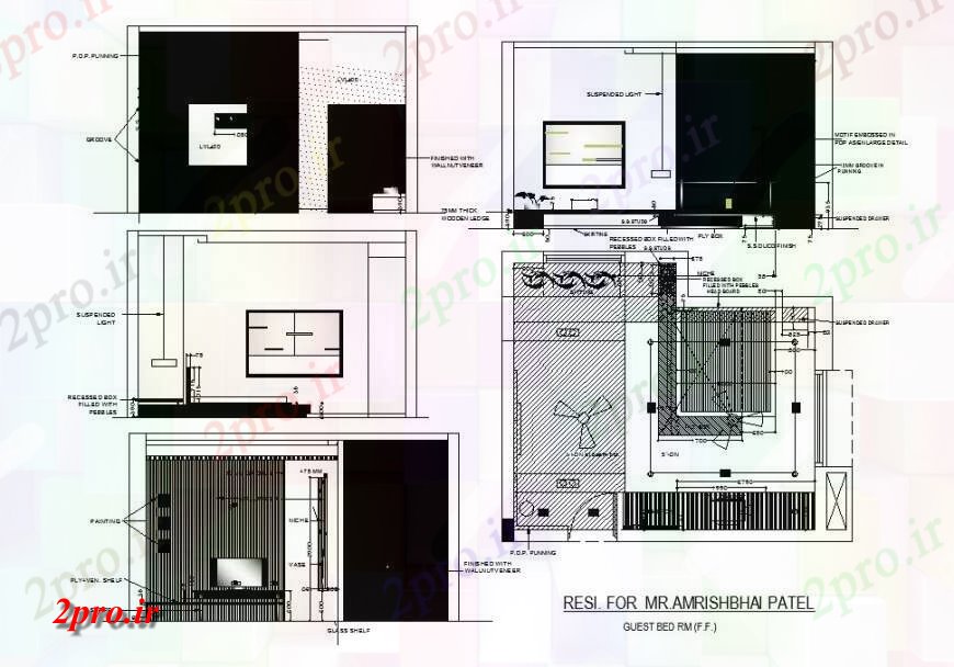 دانلود نقشه اتاق نشیمن ، حال ، پذیرایی مبلمان اتاق نشیمن و جزئیات داخلی برای تک خانواده خانه 5 در 8 متر (کد121583)