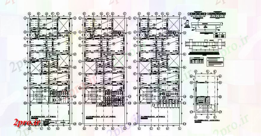 دانلود نقشه طراحی جزئیات ساختار تمام جزئیات ساختار طبقه پایه و اساس ساخت و ساز مسکن شهری 8 در 20 متر (کد121829)