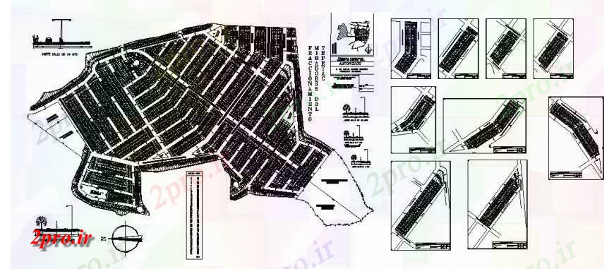 دانلود نقشه برنامه ریزی شهری پدر و فرانسیسکو شهر شهرستان برنامه ریزی و توزیع منطقه طرح (کد121839)