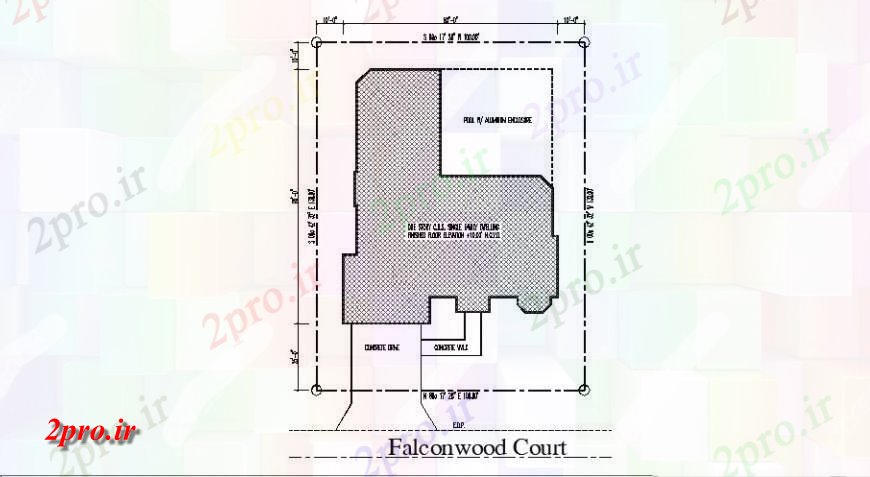 دانلود نقشه جزئیات ساخت و ساز چوب فالکون جزئیات دادگاه طرحی  دو بعدی   چیدمان اتوکد (کد121901)