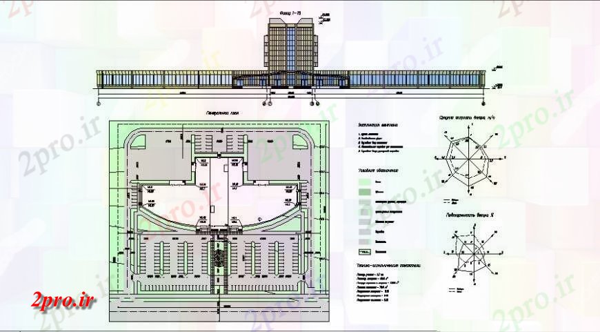 دانلود نقشه هتل - رستوران - اقامتگاه تجملات و چند دان هتل ساختمان اصلی نما، سایت پلان و خودکار جزئیات 13 در 28 متر (کد121974)