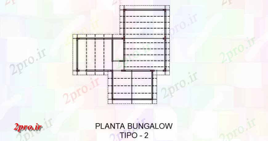 دانلود نقشه طراحی جزئیات ساختار جزئیات طرحی اتصال از طبقه همکف از ویلا (کد122049)