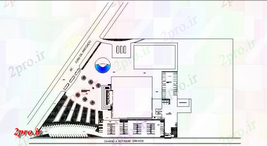 دانلود نقشه هایپر مارکت  - مرکز خرید - فروشگاه گاه خودرو و وسایل توزیع مرکز طرحی های (کد122354)