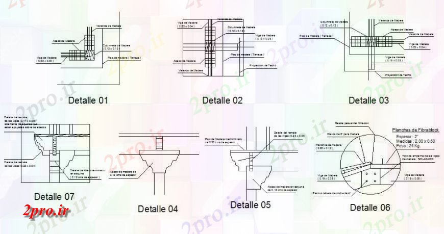 دانلود نقشه جزئیات ستون ساخت و ساز ستون و ساختار خودکار  جزئیات  (کد122672)