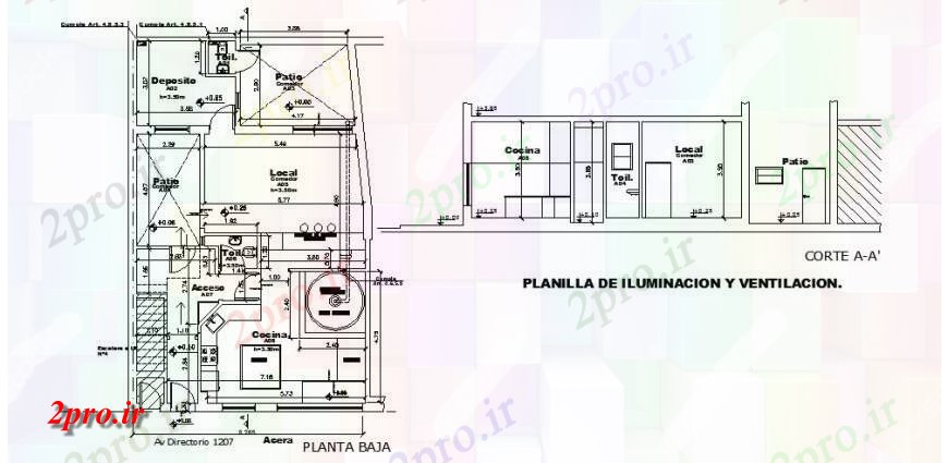 دانلود نقشه جزئیات طراحی ساخت آشپزخانه آشپزخانه و آتش دفتر حفاظت از  ساختمان (کد122782)