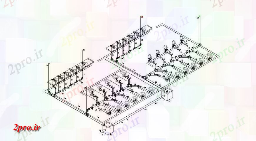 دانلود نقشه حمام مستر نصب و راه اندازی لوله کشی و طرحی ایزومتریک (کد122933)