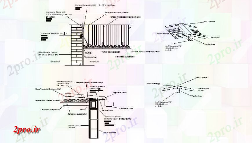 دانلود نقشه طراحی جزئیات ساختار در انتظار پلیتی حصار نصب و راه اندازی سازنده و دیوار جزئیات (کد122943)