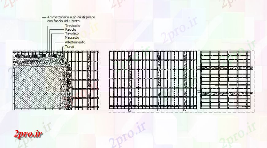 دانلود نقشه طراحی جزئیات ساختار خانه کوچک با روکش چوب  ساختار طراحی جزئیات (کد123089)