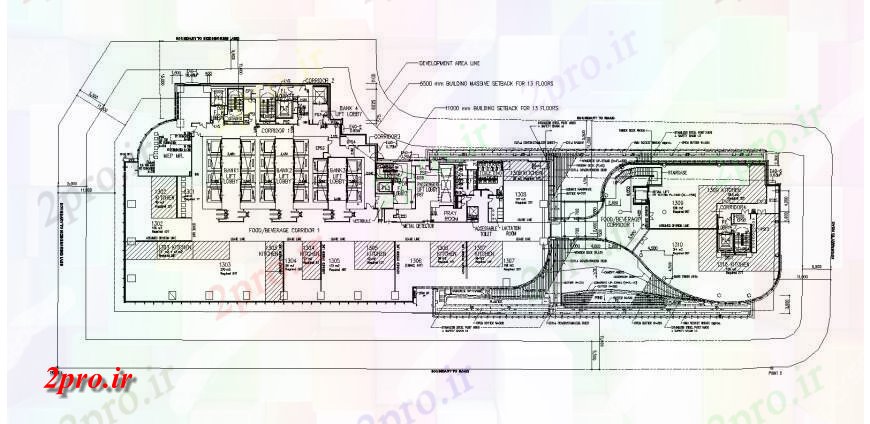 دانلود نقشه کارخانه صنعتی ، کارگاه فلزی کارخانه فرآوری طرحی طبقه توزیع طراحی جزئیات 42 در 125 متر (کد123137)