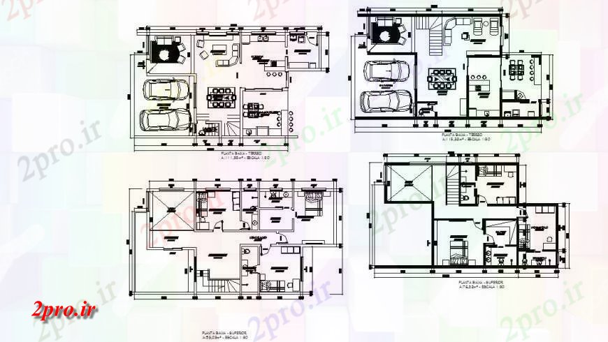 دانلود نقشه مسکونی ، ویلایی ، آپارتمان چند طبقه خانه ساخت طرحی طبقه توزیع طراحی جزئیات 6 در 11 متر (کد123193)