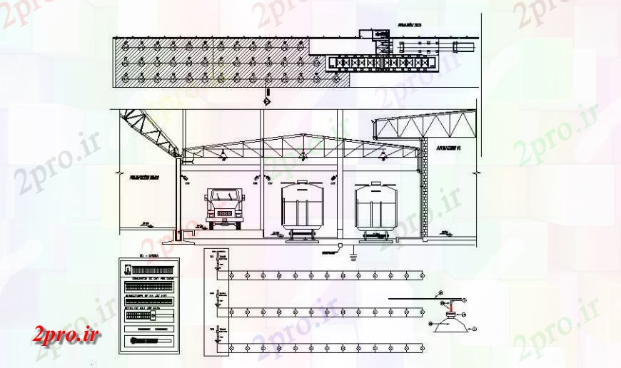 دانلود نقشه جزئیات ساخت پل ومن بیش از بخش پل و ساختار سازنده جزئیات (کد123229)