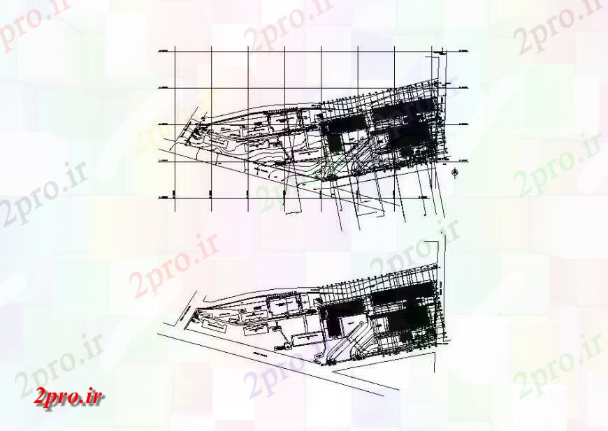 دانلود نقشه بیمارستان - درمانگاه - کلینیک زمین و اولین طرحی توزیع کف جزئیات از بیمارستان ساخت 58 در 138 متر (کد123419)