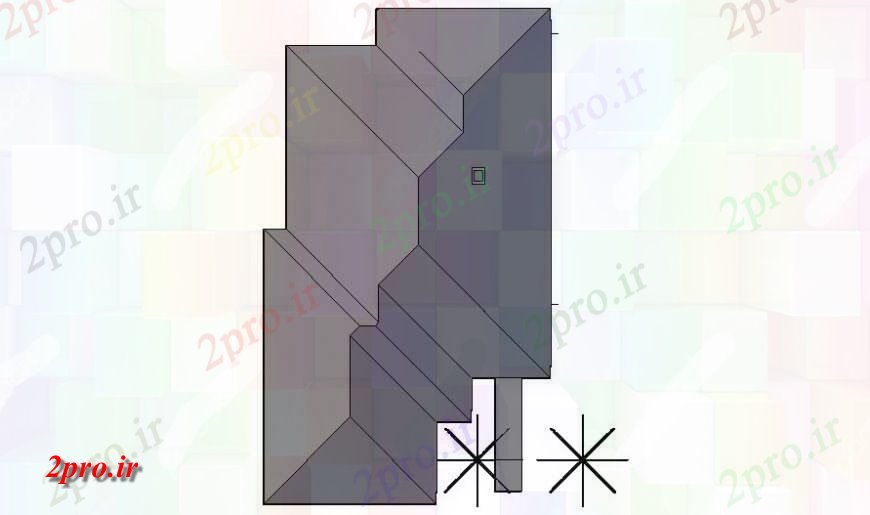 دانلود نقشه جزئیات ساخت و ساز جزئیات نما سقف 11 در 19 متر (کد123469)