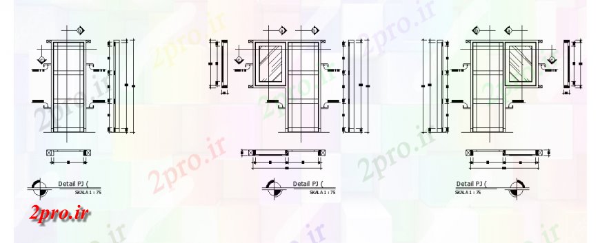 دانلود نقشه جزئیات طراحی در و پنجره Door- پنجره طراحی طرحی جزئیات از مدرسه کوچک طراحی خانه طراحی 24 در 46 متر (کد123608)