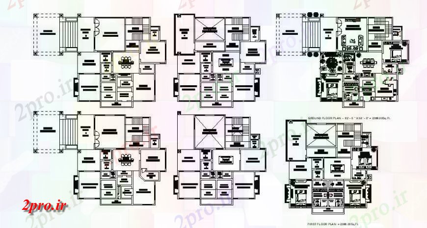 دانلود نقشه مسکونی  ، ویلایی ، آپارتمان  ویلایی طرحی کار برنامه جزئیات  دو بعدی   (کد123678)