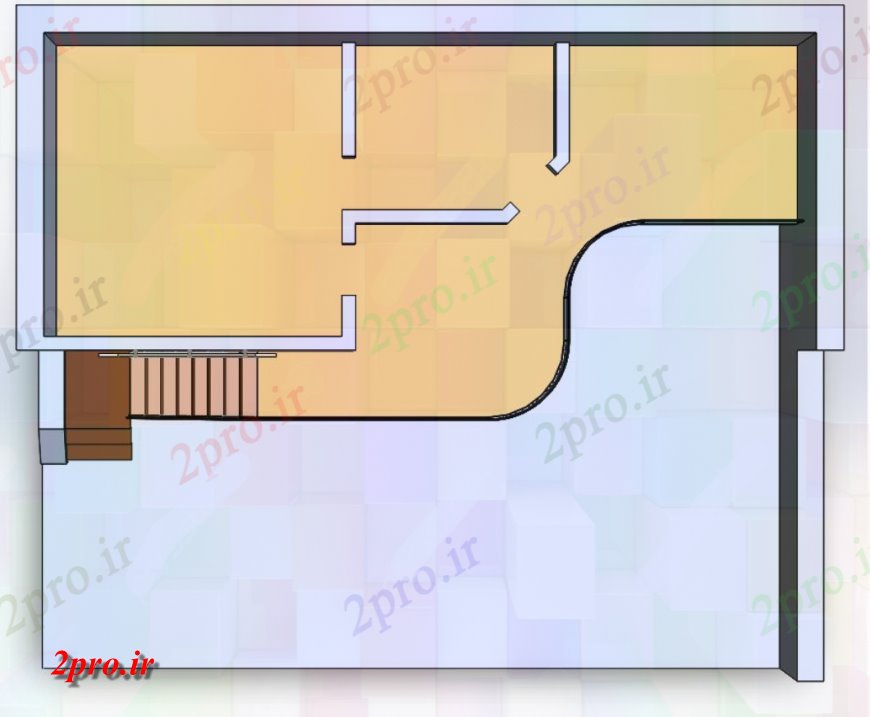 دانلود نقشه اتاق نشیمن  ، حال ، پذیرایی مدل داخلی هتل و خانه طرحی  دو بعدی   (کد124023)