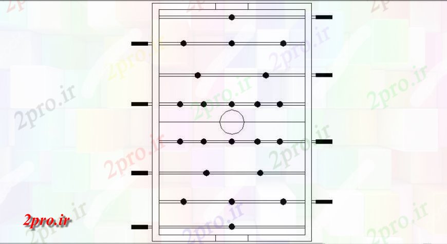 دانلود نقشه بلوک ، آرام ، نماد  دو بعدی  تجهیزات بازی  طرحی بلوک  (کد124100)