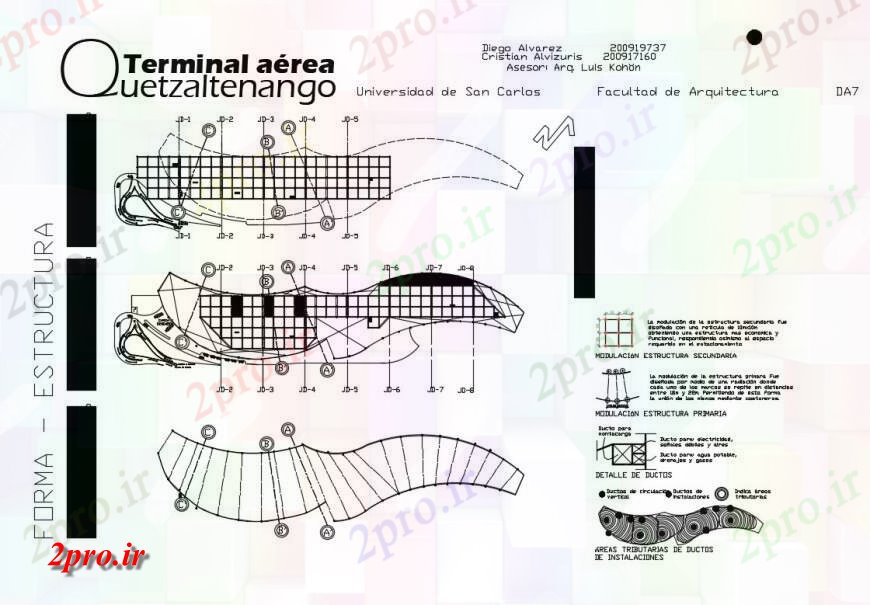 دانلود نقشه فرودگاه ساختمان ترمینال تراس طرحی جزئیات  چیدمان  دو بعدی  اتوکد (کد124148)