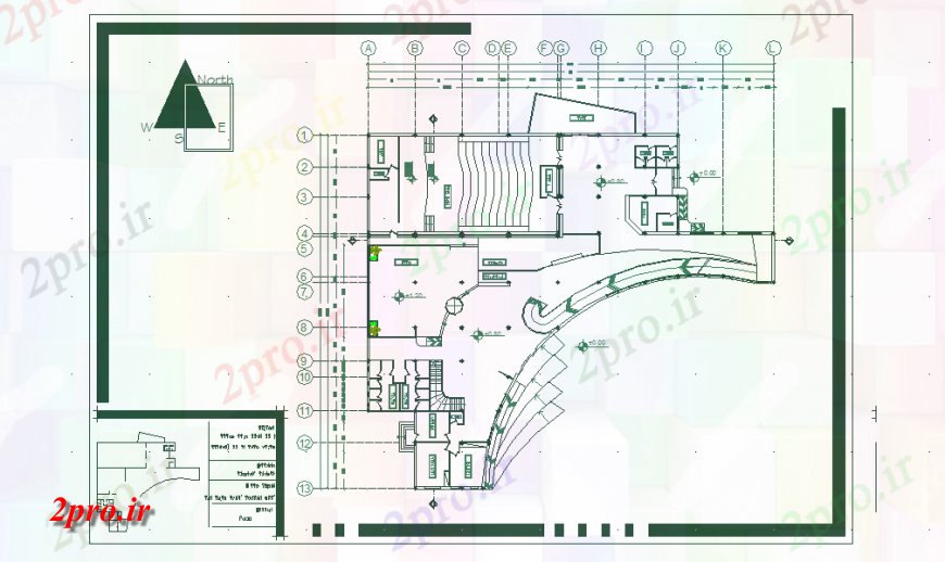 دانلود نقشه برق کشی ، اتصالات سقف برقی نقطه طراحی دراز کردن (کد124478)