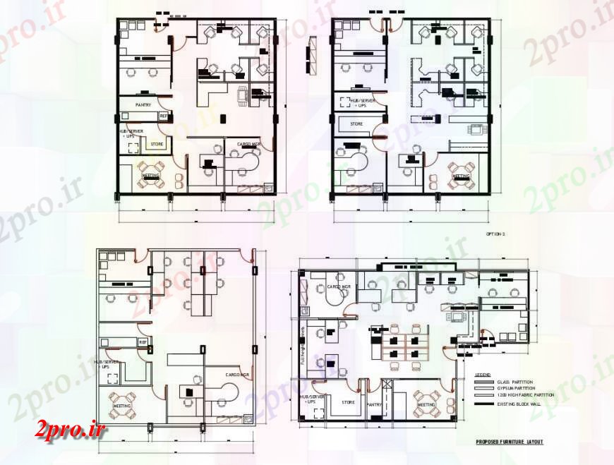 دانلود نقشه جزئیات و فضای داخلی شرکت   طرحی نظر طرحی ساختمان اداری ساختار  (کد124767)