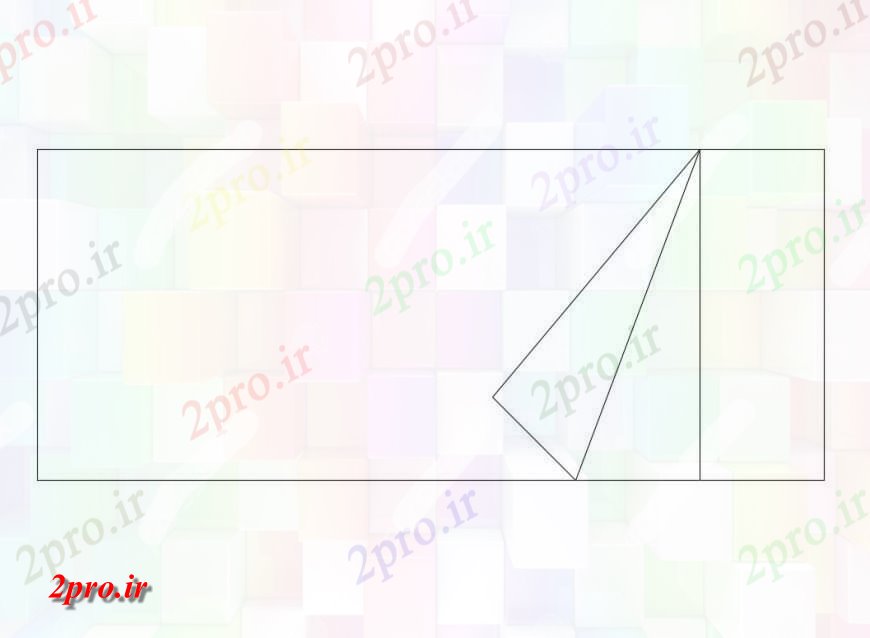 دانلود نقشه بلوک مبلمان تخت تک  بالای صفحه  نما  (کد124879)