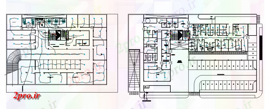 دانلود نقشه اتوماسیون و نقشه های برق برق طراحی نصب و راه اندازی کلینیک  خصوصی طراحی (کد125252)
