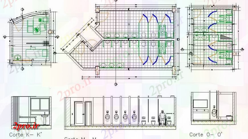 دانلود نقشه حمام مستر طرحی و نصب و راه اندازی بهداشتی جزئیات از بیمارستان ساخت (کد125367)