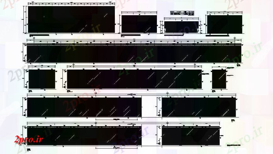 دانلود نقشه جزئیات طراحی در و پنجره  درب و جزئیات شربت خانه پنجره ماشین از بیمارستان ساخت (کد125370)