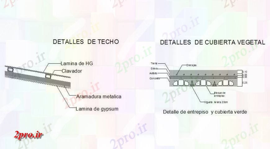 دانلود نقشه جزئیات ساخت و ساز ساخت و ساز پرتو  طراحی (کد125477)