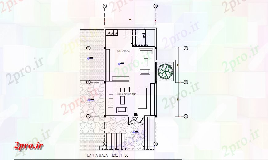 دانلود نقشه اتاق نشیمن ، حال ، پذیرایی طراحی چیدمان اتاق تک خانواده طراحی خانه 19 در 25 متر (کد125685)