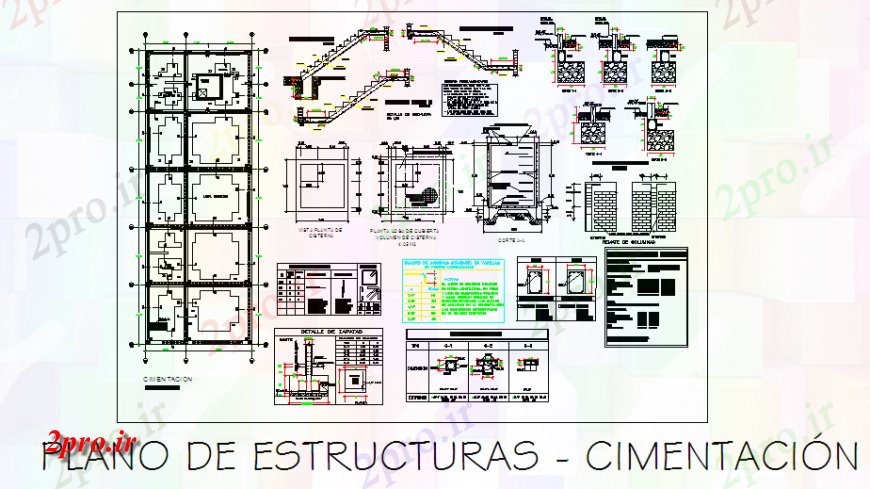 دانلود نقشه طراحی اتوکد پایه بخش جزئیات بنیاد رسم چند familiary خانه محل طراحی (کد125701)