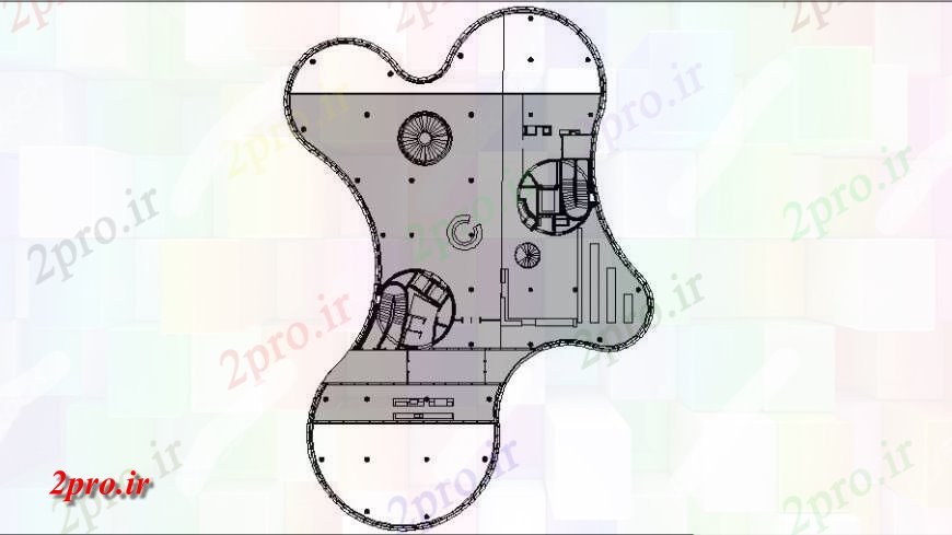 دانلود نقشه مسکونی  ، ویلایی ، آپارتمان  باغ  آپارتمان   طراحی  (کد125733)