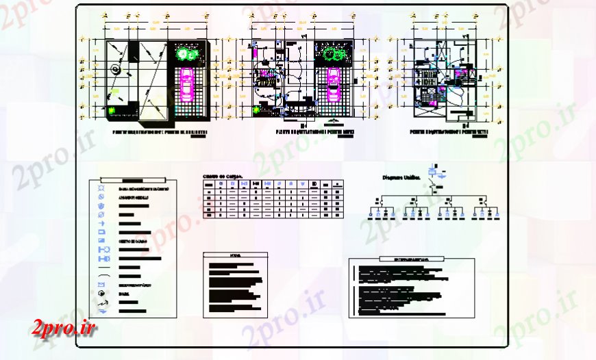 دانلود نقشه برق مسکونی طراحی نصب و راه اندازی برق از پروژه خانه طراحی اجرایی 10 در 13 متر (کد126115)