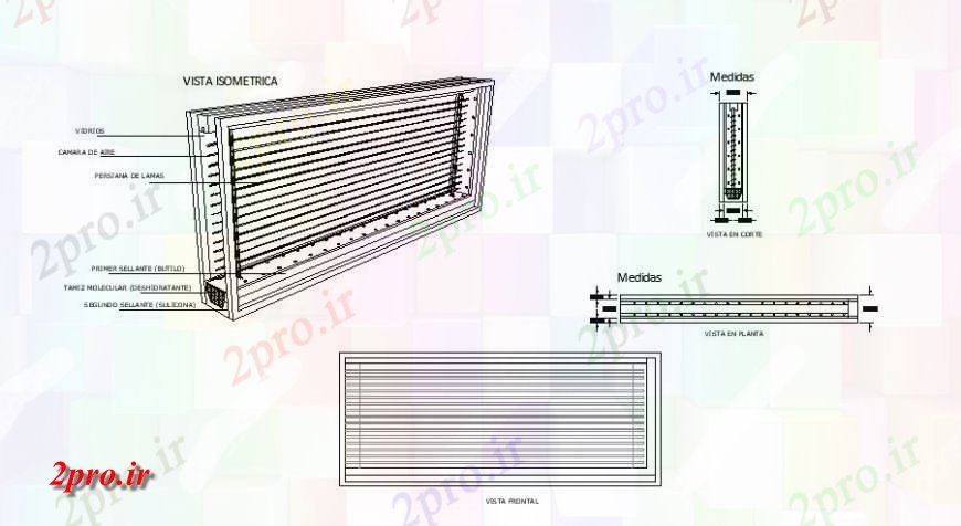 دانلود نقشه بلوک های بهداشتی نما  تهویه و طرحی  دو بعدی   (کد126554)