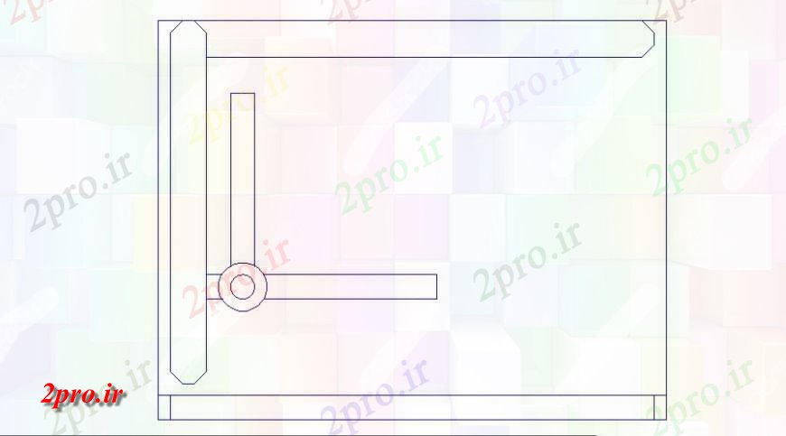 دانلود نقشه میز و صندلی بلوک جدول جزئیات  بلوک مبلمان  (کد127126)