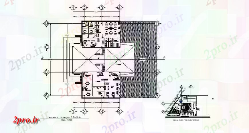 دانلود نقشه جزئیات و فضای داخلی شرکت  ساختمان اداری کار طرحی جزئیات  چیدمان  دو بعدی   (کد127220)